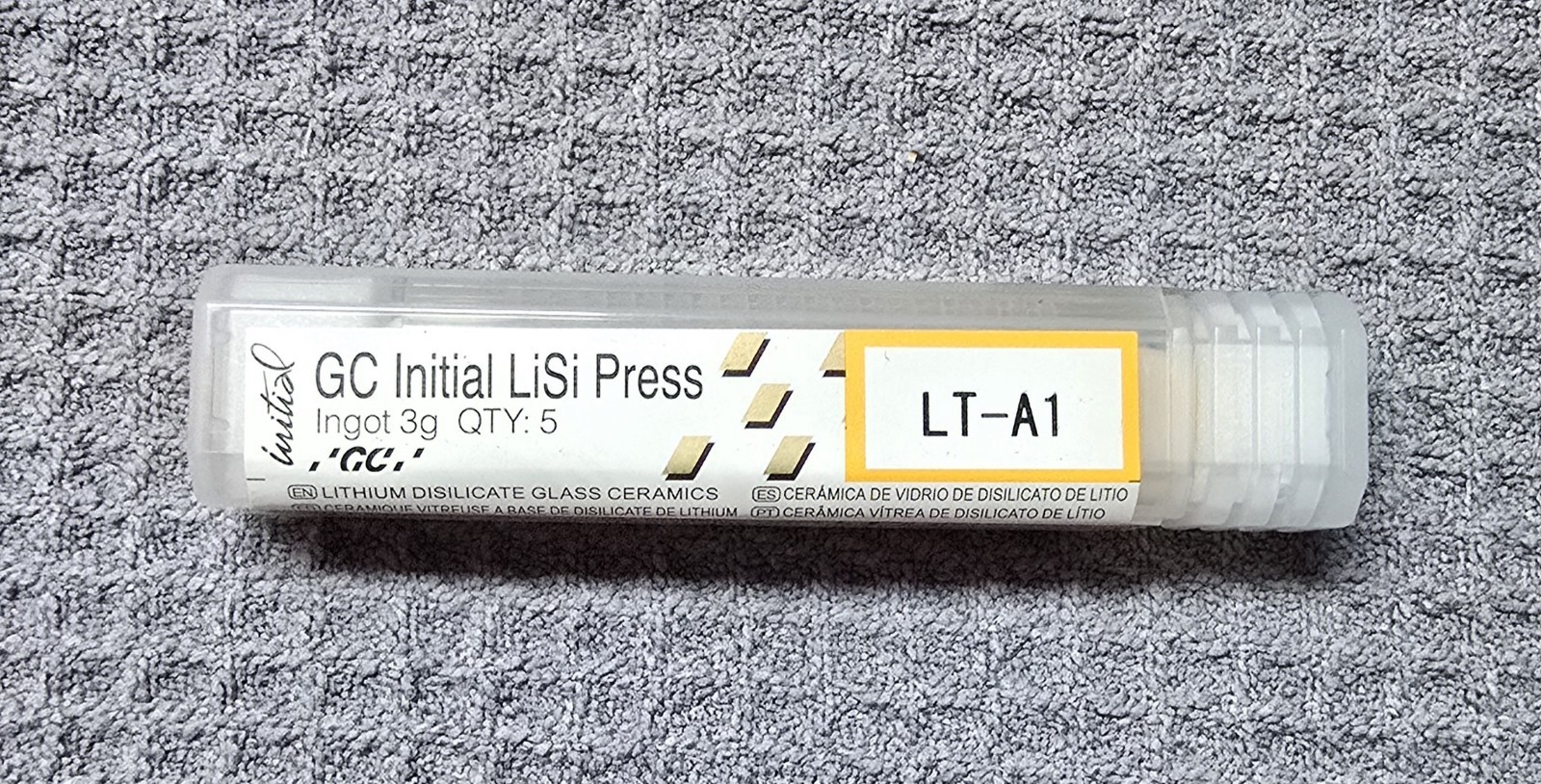 GC Initial LiSi Press Porcelain LT-A1, 5 ingots