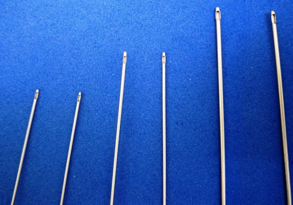 Micro Liposuction Tools Cosmetic Facial Fat grafting Cannulas Set of 6P Luerlock