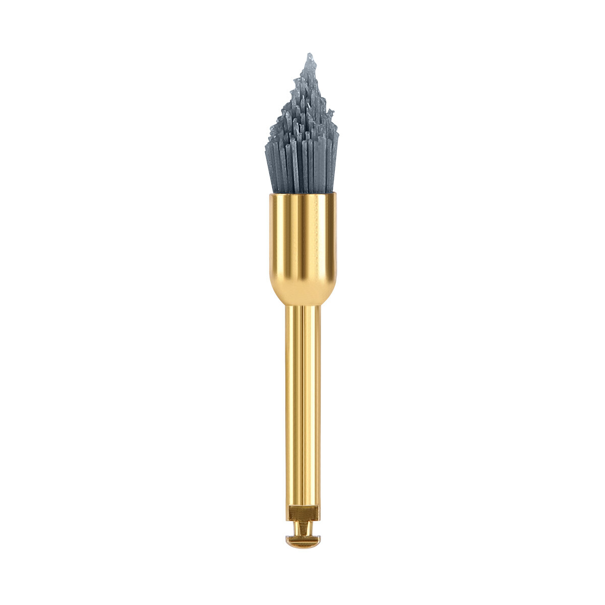 Dental Polishing Brush Silicon /Alumina CA Flat Sharp Bowl For Low Contra Angle