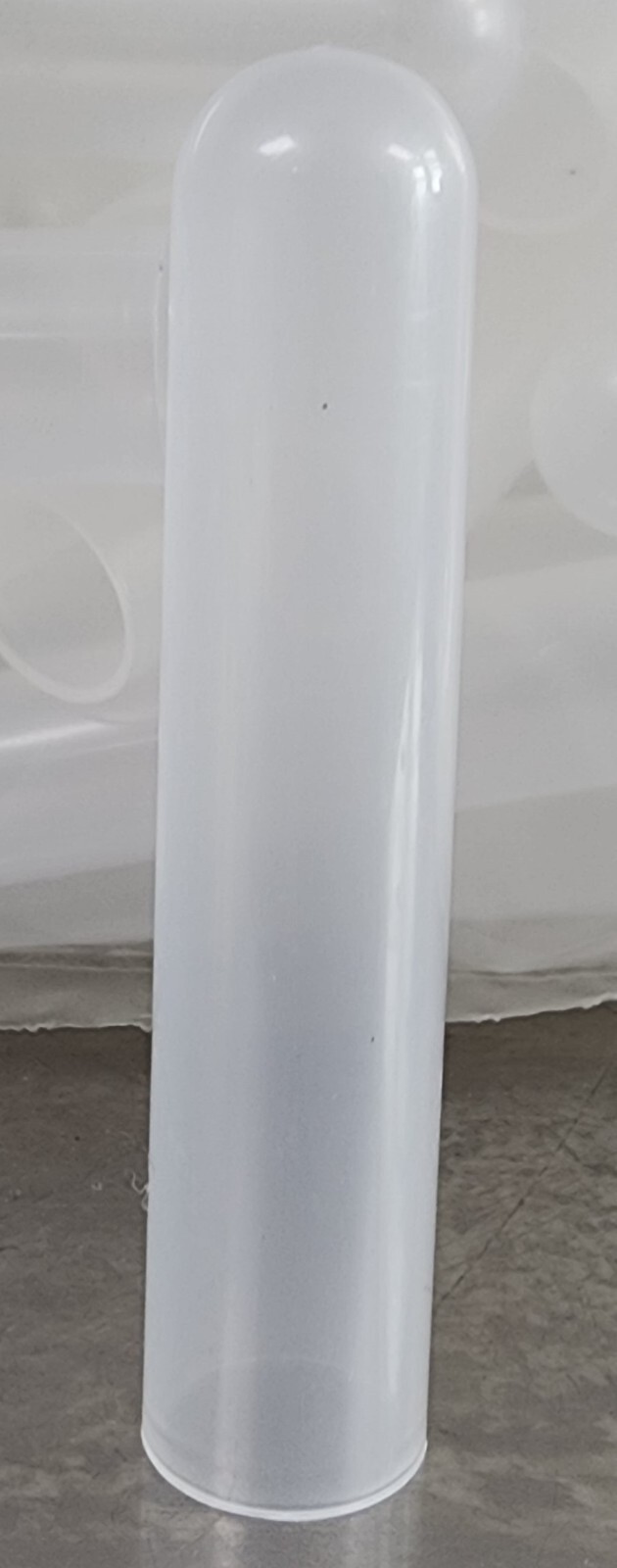 Globe Scientific 12mL Polystyrene Test Tube With Caps, 800 /Case
