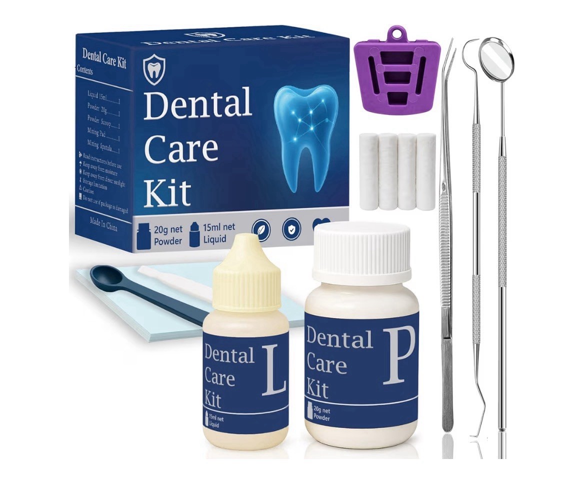CLYVO Dental Repair Kit Zinc Oxide Eugenol Temporary Tooth Filling Crowns
