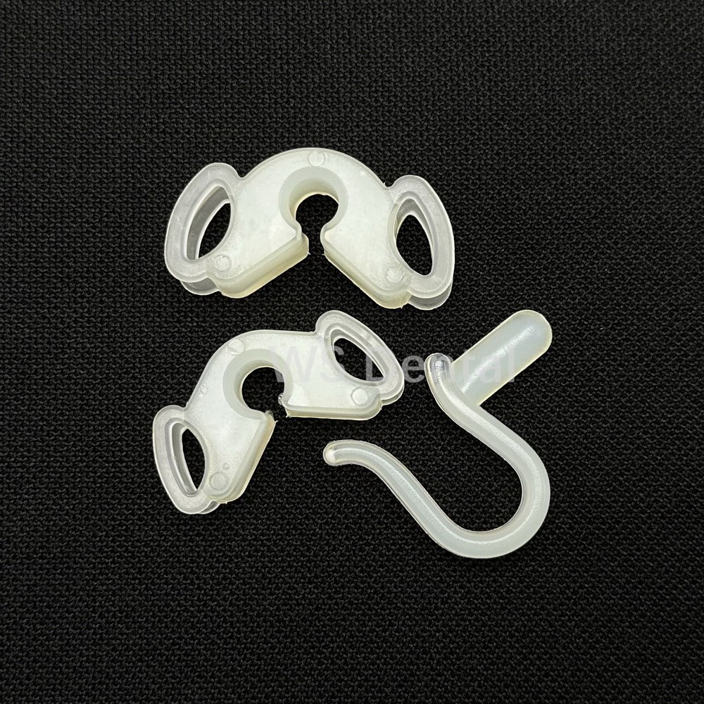 Silicone Soft Bite Block Dental Mouth Opener Props Occlusal Pad Cheek Retractor