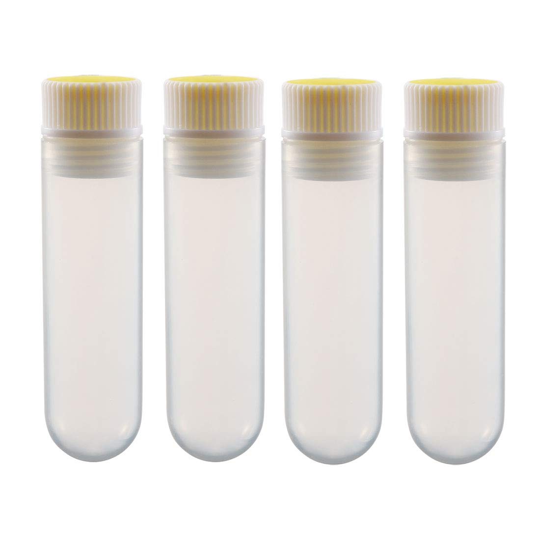uxcell 10 Pcs 30ml Plastic Centrifuge Tubes with Screw-on Cap Polypropylene G…