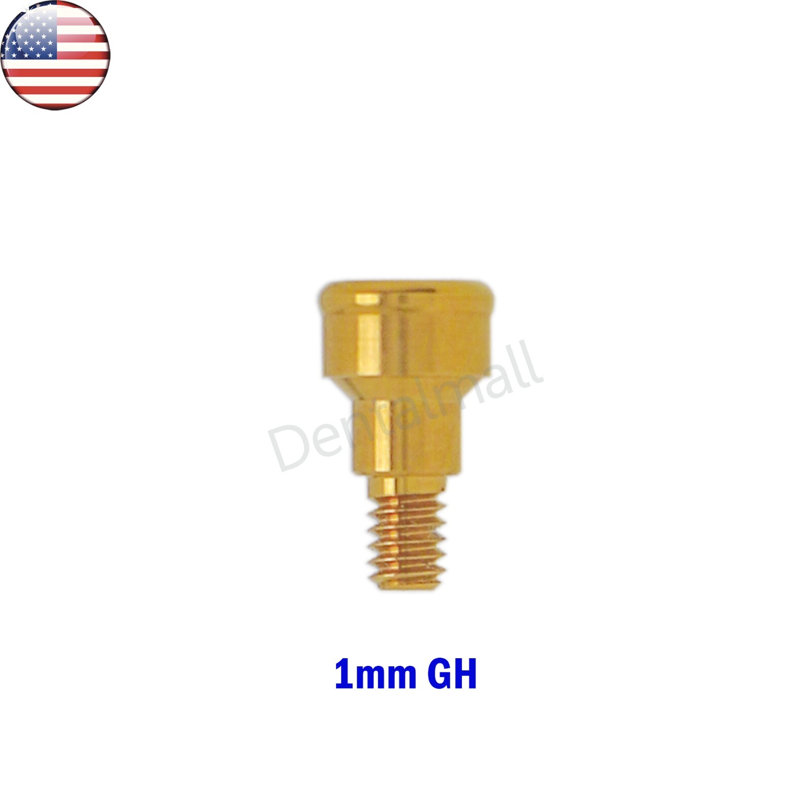 US Dental Abutment fit Adin Cortex Zimmer PAØ3.5mm GH 1-5mm Locator Tool Caps