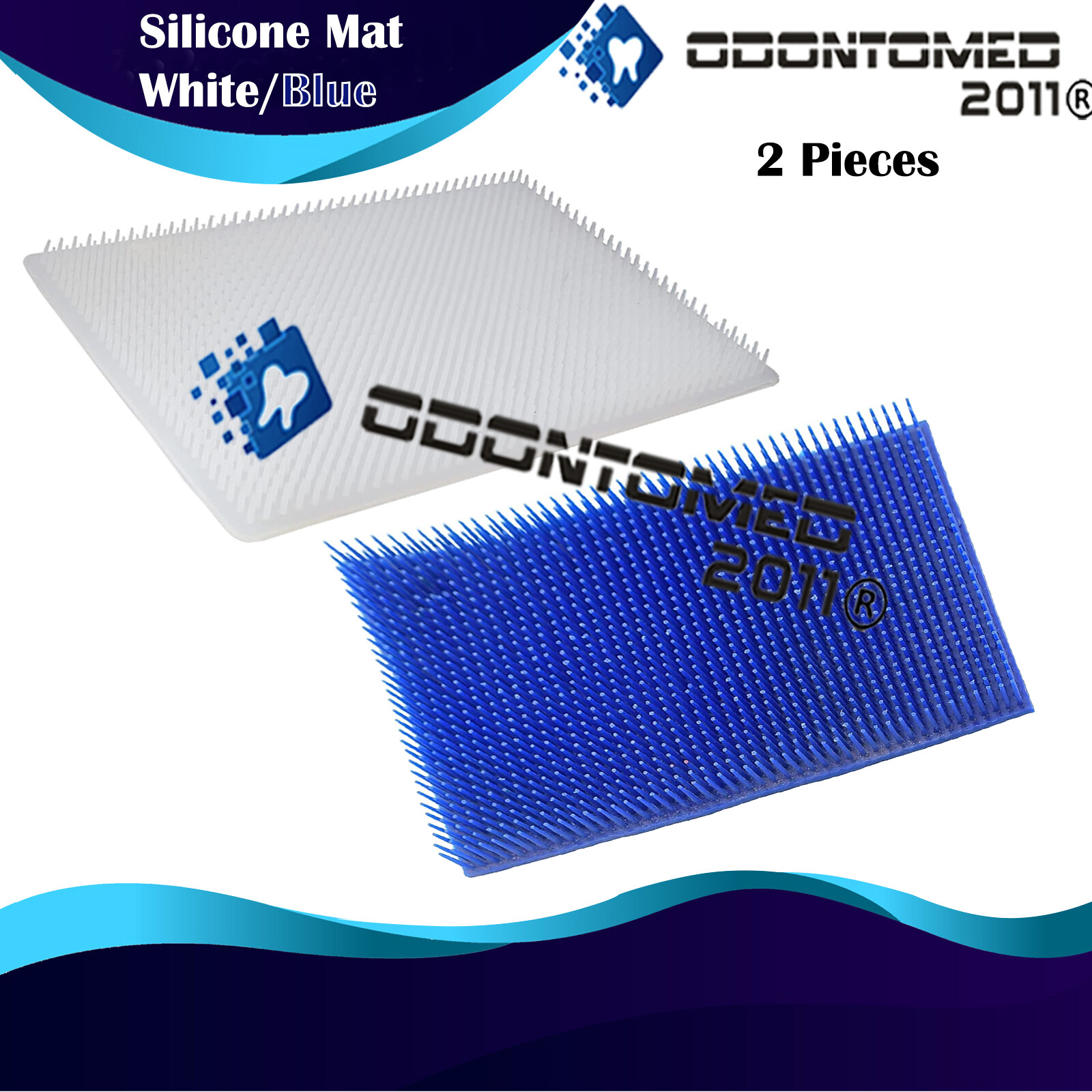 Silicone mats for sterilization tray box Surgical Instrument Disinfection Pads