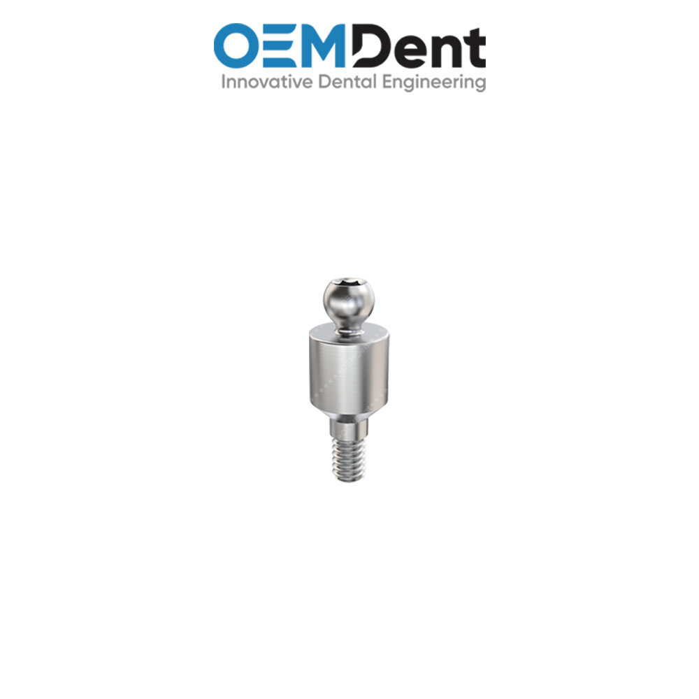 Straight Ball Attachment – DSI® Hexagon 2.42mm Compatible