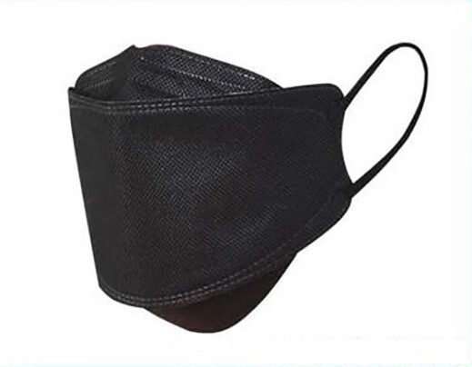 HappyLife KF94 BLACK Korean Face Mask Made in Korea Medical Comfortable GoodDay