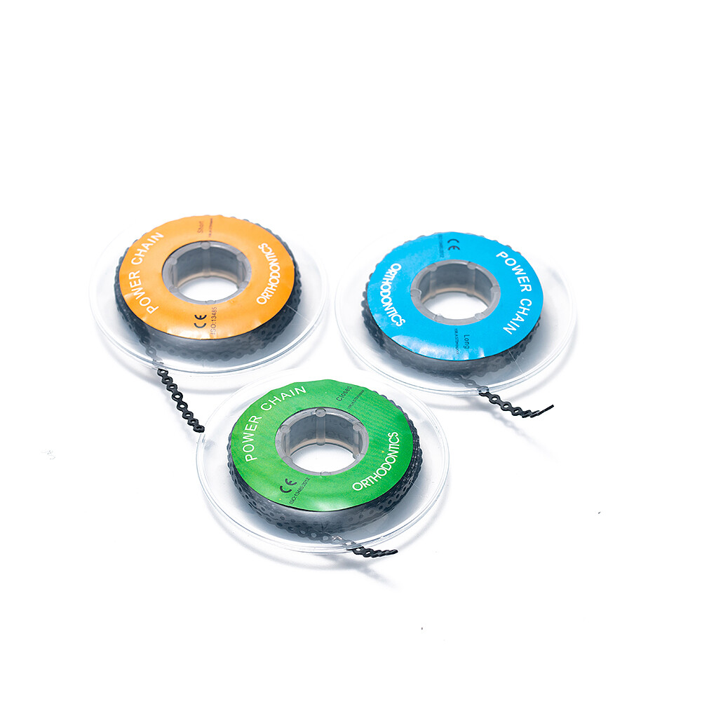 4.57m Power Chains EASYINSMILE Dental Orthodontic Elastic Closed / Short / Long