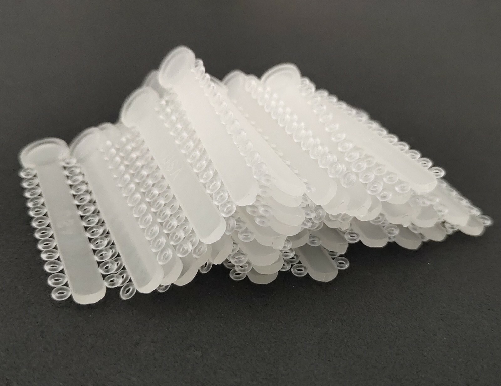 Dental Clear Elastic Ligature Ties Rubber Bands Transparent 1008Pcs/Pack