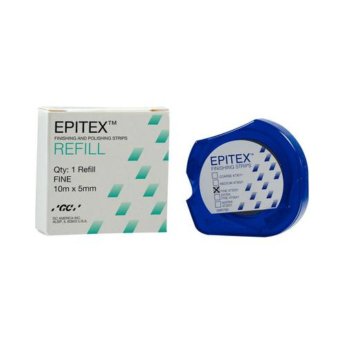 GC 473031 Epitex Finishing & Polishing Strips Fine White 10m Roll