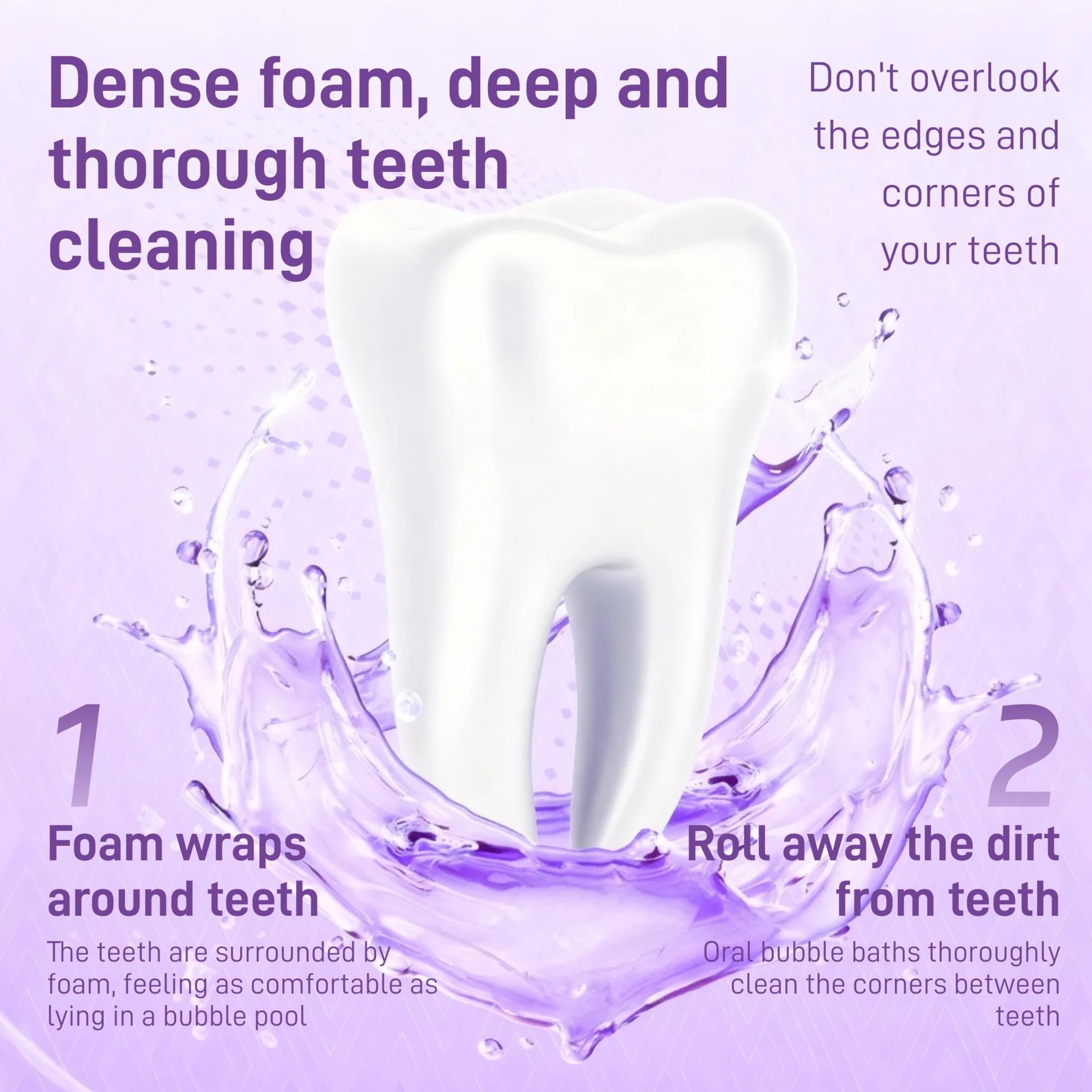 Teeth Restoration Mineral Powder,Teeth Whitening 1 Ounce (Pack of 1), Purple
