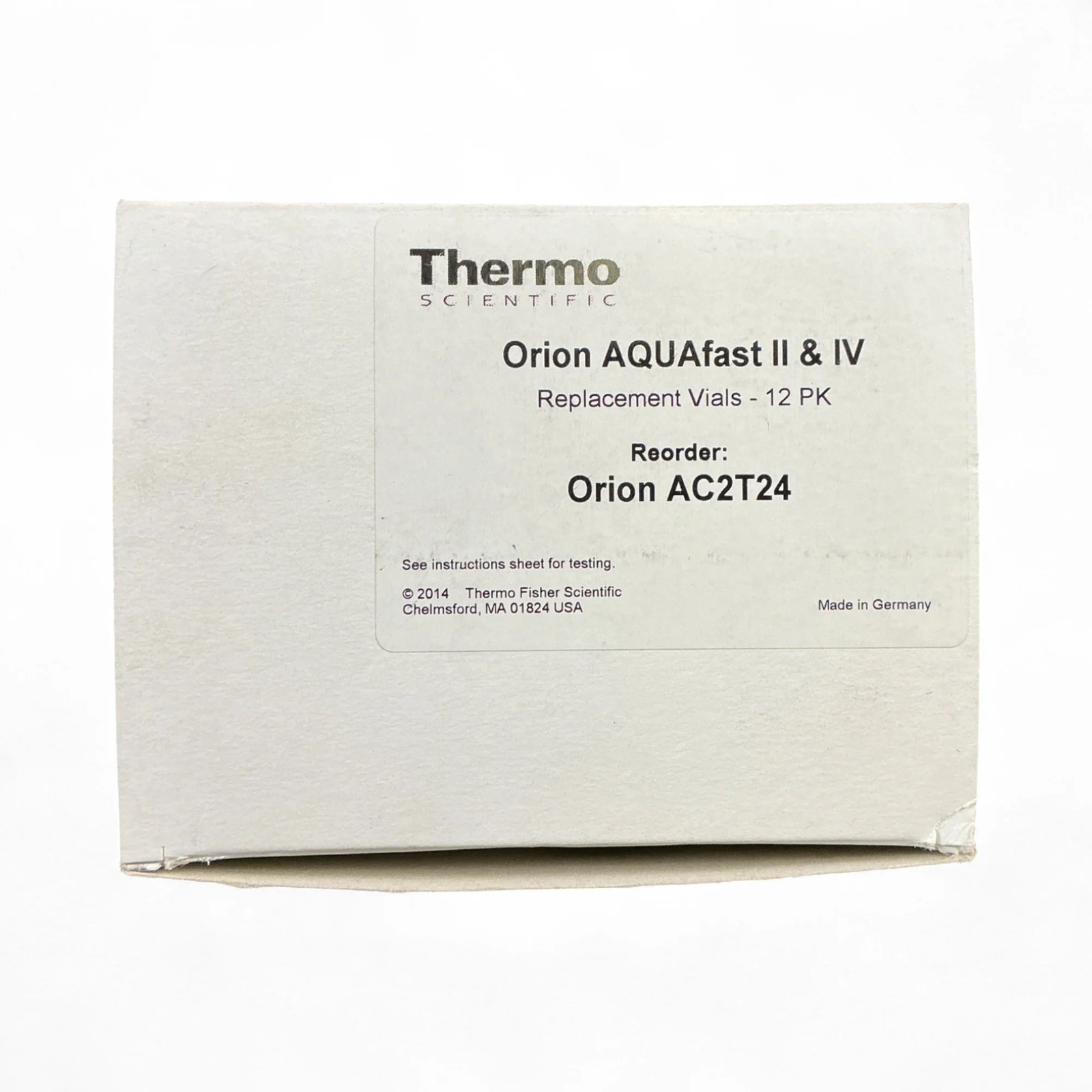 Thermo Scientific Orion AQUAfast II & IV AC2T24 Replacement Vials (Best Offer!)