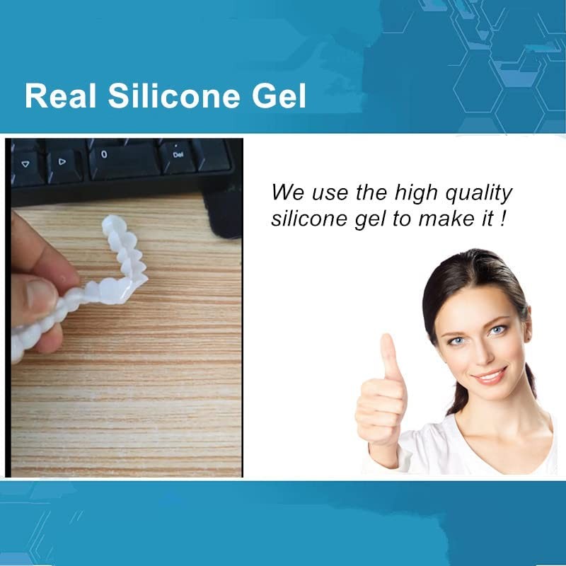 SowSmile Big Size Silicone Gel Snap on Perfect Smile 1 Count (Pack of 1)