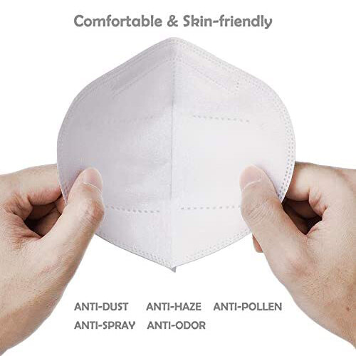 KN95 Disposable Face Mask Mouth Cover Protective Respirator Mask K N95 12pc/Pack