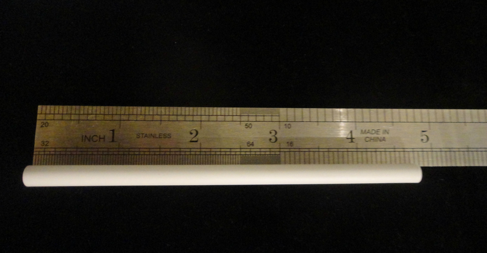 4 3/4″ LONG HIGH PURITY SINGLE BORE ALUMINA CERAMIC TUBES REFRACTORY No.: 151