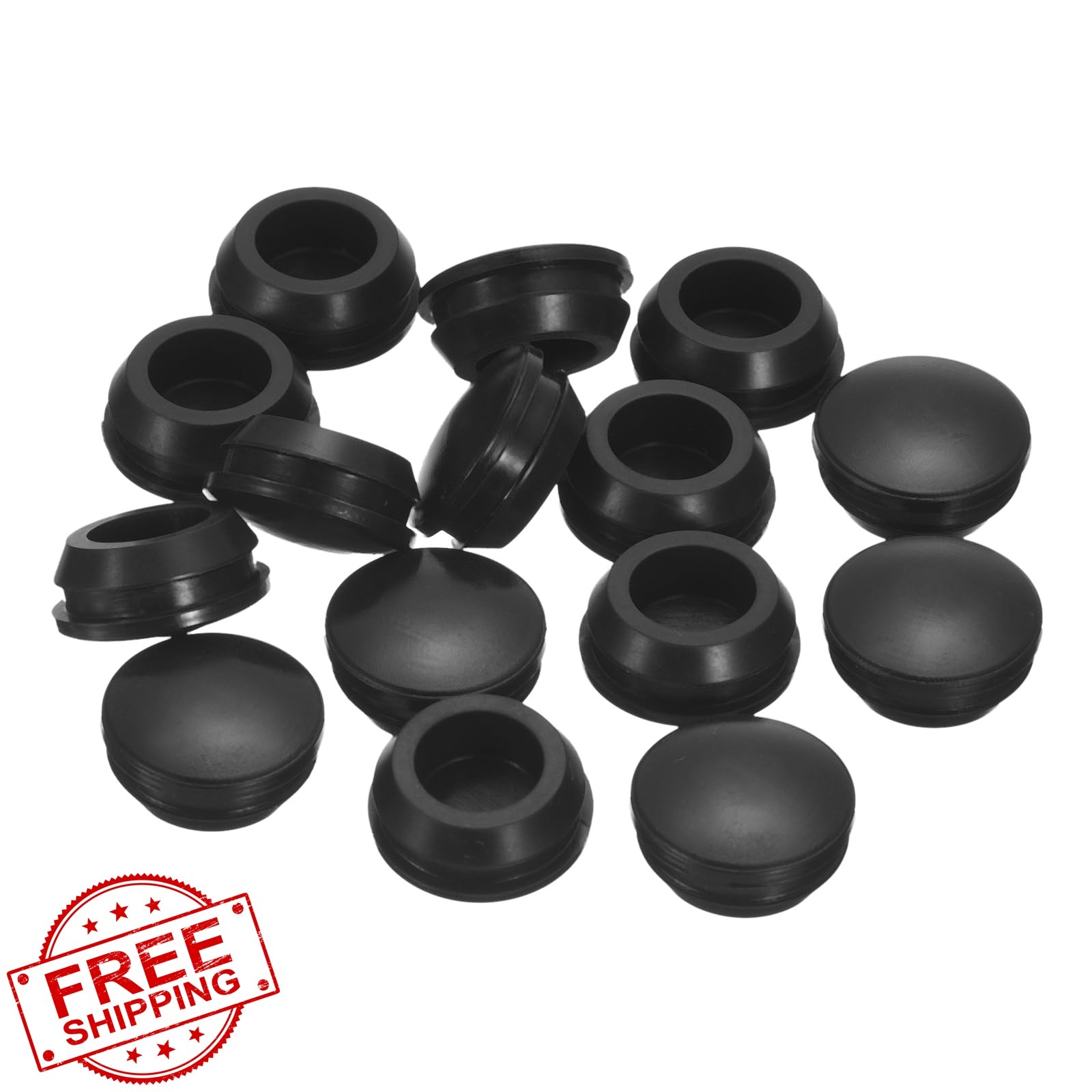 uxcell Silicone Plugs 14-15mm Hole Stoppers 26 pcs