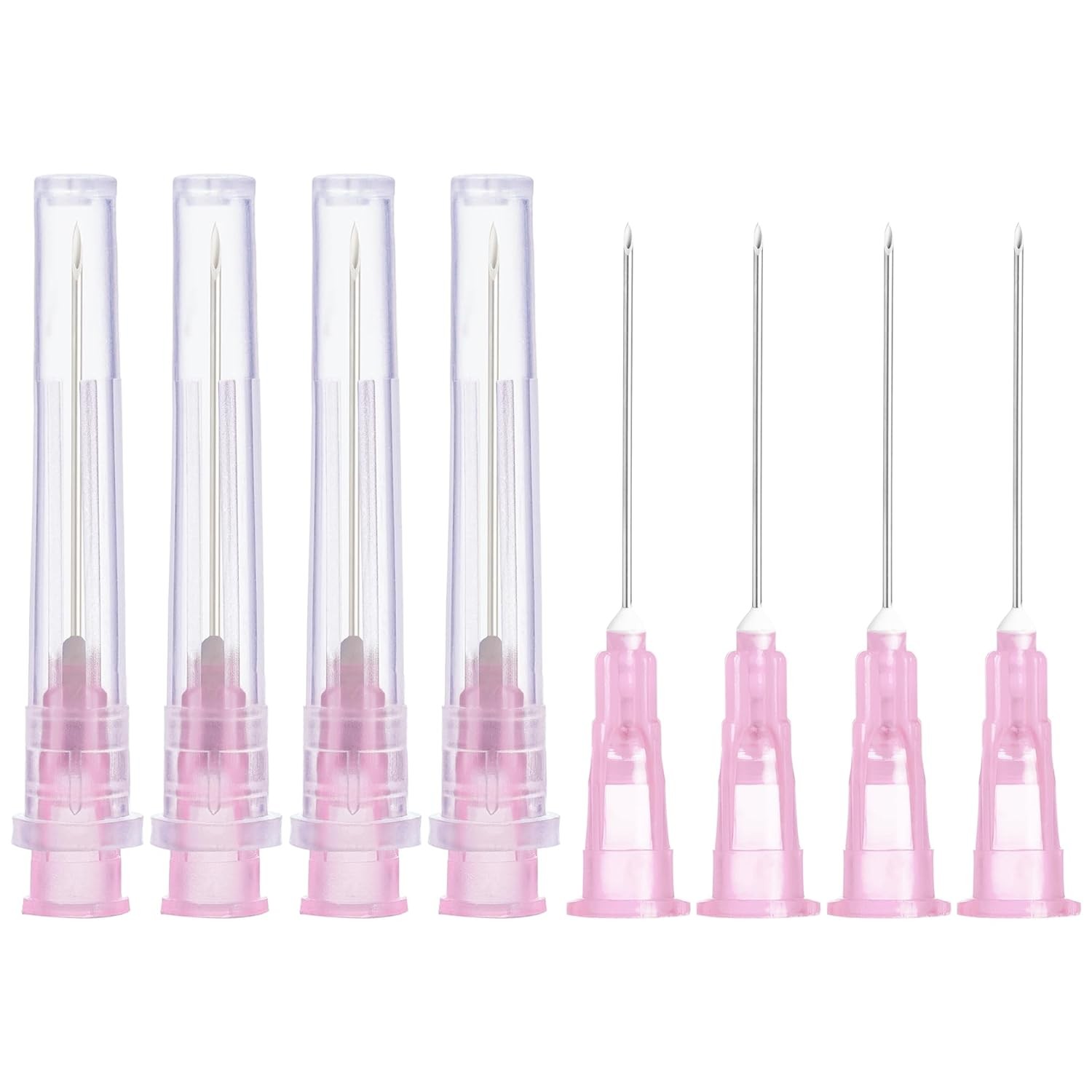 100PCS 18G 1 Inch Luer Lock Dispensing Needles Individually Packed Sterile Pack