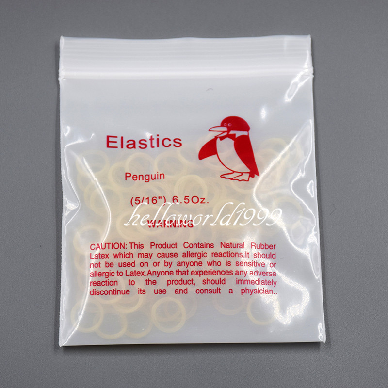 6.5 Oz 1/4 1/8 3/16/ 5/16 3/8 Dental Elastic Rubber Bands Latex Braces Heavy