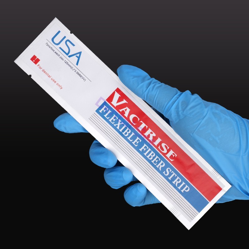 Dental Fiber Strip Composite Flexible Glass Splint Light Cure Bonding Ribbon USA