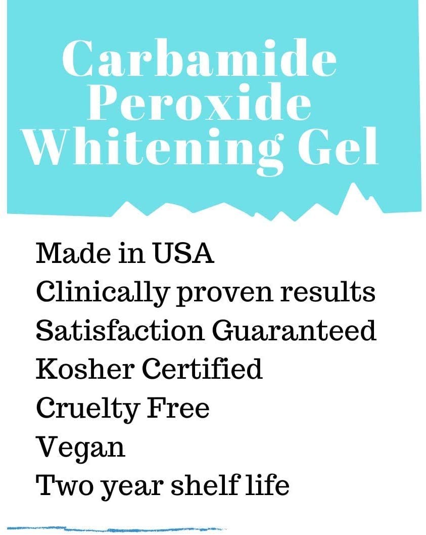 White Teeth GLobal Whitening Gel 44% Carbamide 1 Count (Pack of 1)