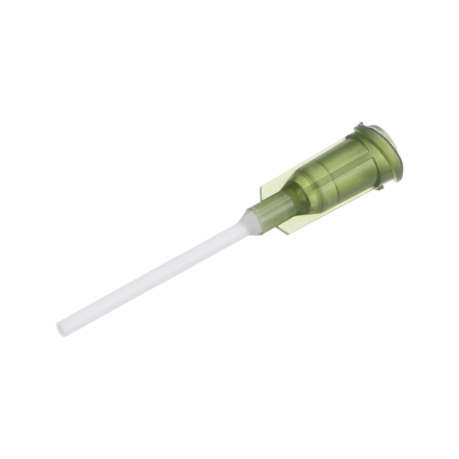 10Pcs 14G Dispensing Needles, 1″ PP Needle Tips with Flexible Needle Olive