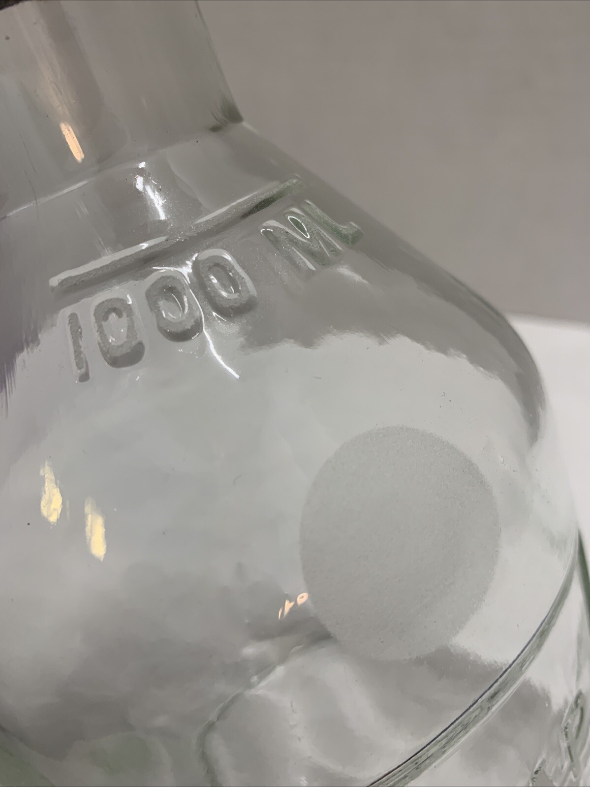 1000ml (33.8oz) Glass Soap Bottle with Stopper Homemade Soap Bottle