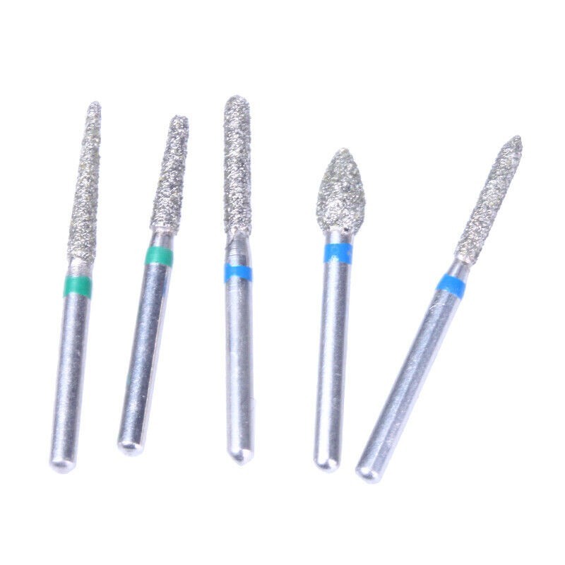 Dental Diamond Burs FG Kit for Crown/Bridge Preparation Anterior FG101 102 108