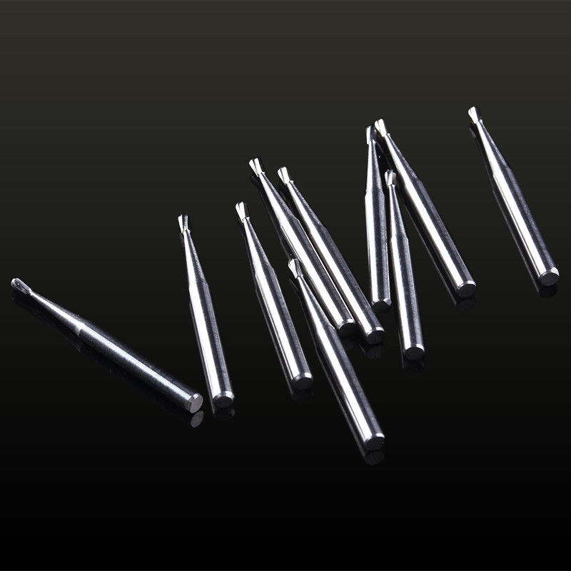 Dental Tungsten Steel Carbide FG Bur Round/Fissure For High Speed Handpiece