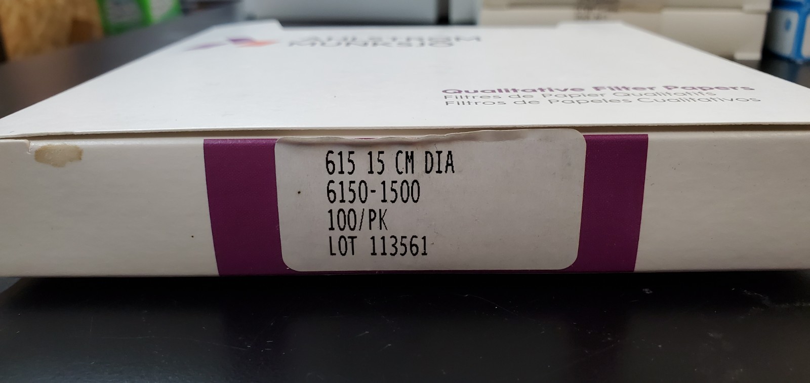 Ahlstrom 6150-1500 Qualitative Filter Paper, Grade 615, 150 mm FREE SHIPPING!