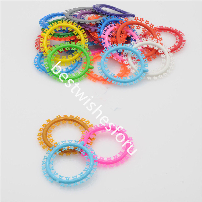 1000 Pcs Dental Orthodontic Elastic Rubber Multi-Colored Cartoon Ligature Tie