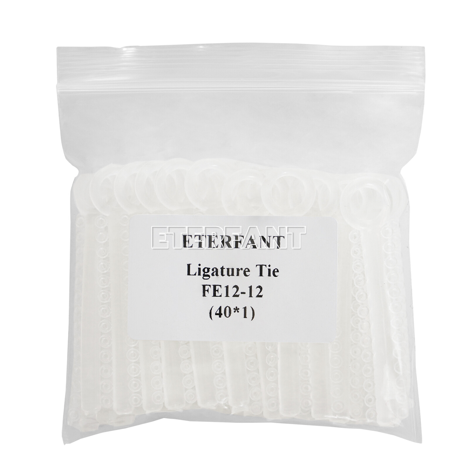 1040PCs ETERFANT Dental Ortho Ligature Ties Elastic Rubber Bands 18 Colors