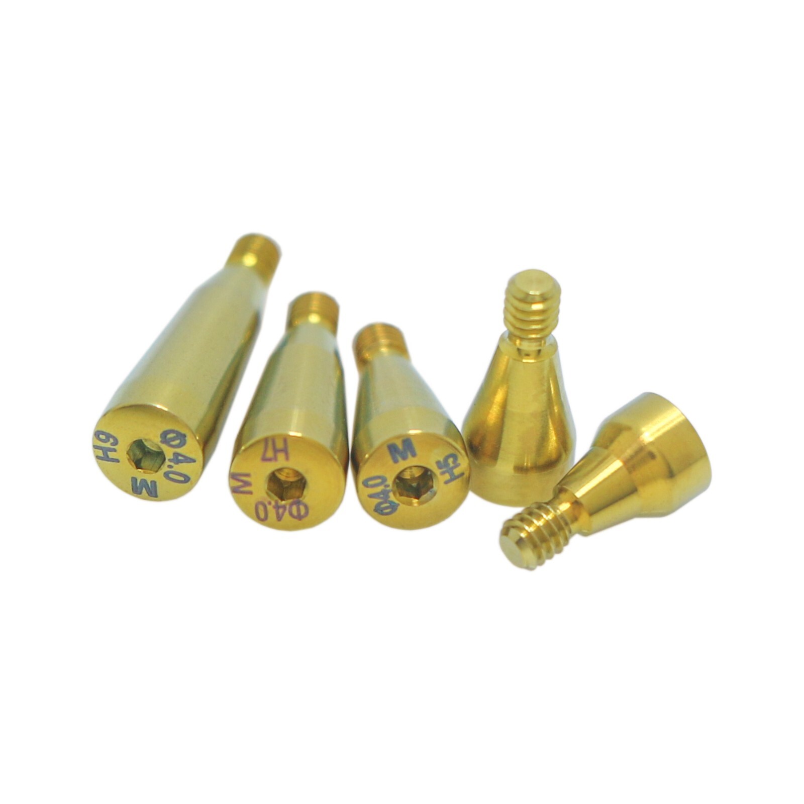 US Hiossen/Osstem Implant Healing Abutments/Locator Tapered Caps Core Tool PEEK