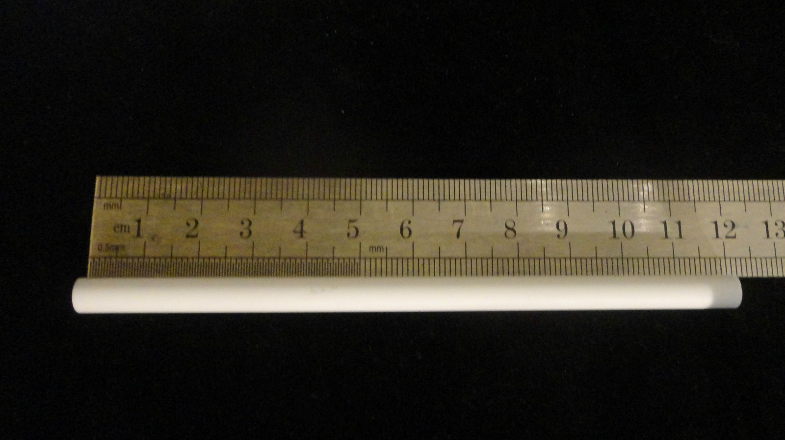 4 3/4″ LONG HIGH PURITY SINGLE BORE ALUMINA CERAMIC TUBES REFRACTORY No.: 151