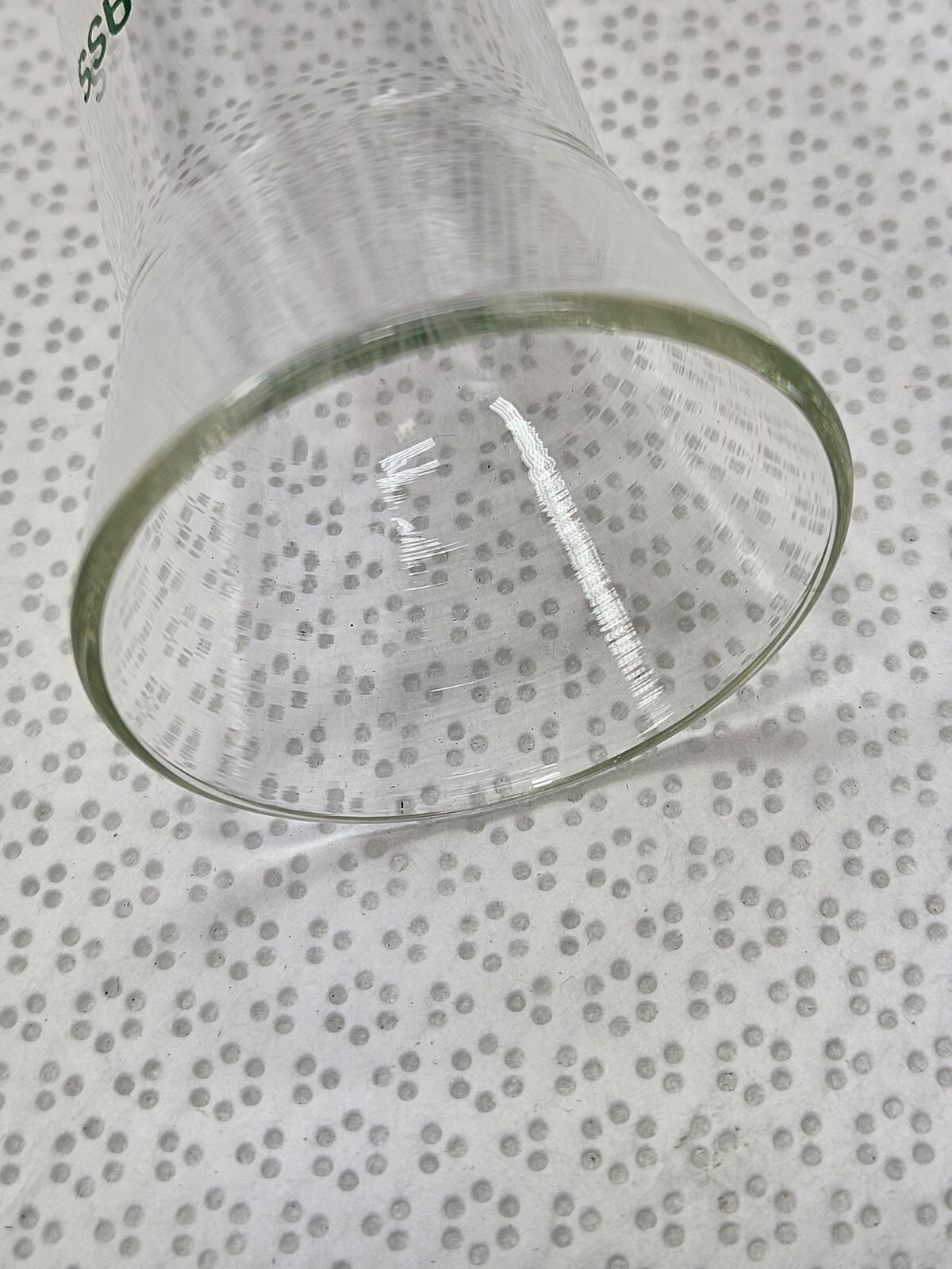 CHEMGLASS CG-1053-13 Adp. Vacuum Filtration 38mm ID Flange #4 Pluro Stopper 24/4
