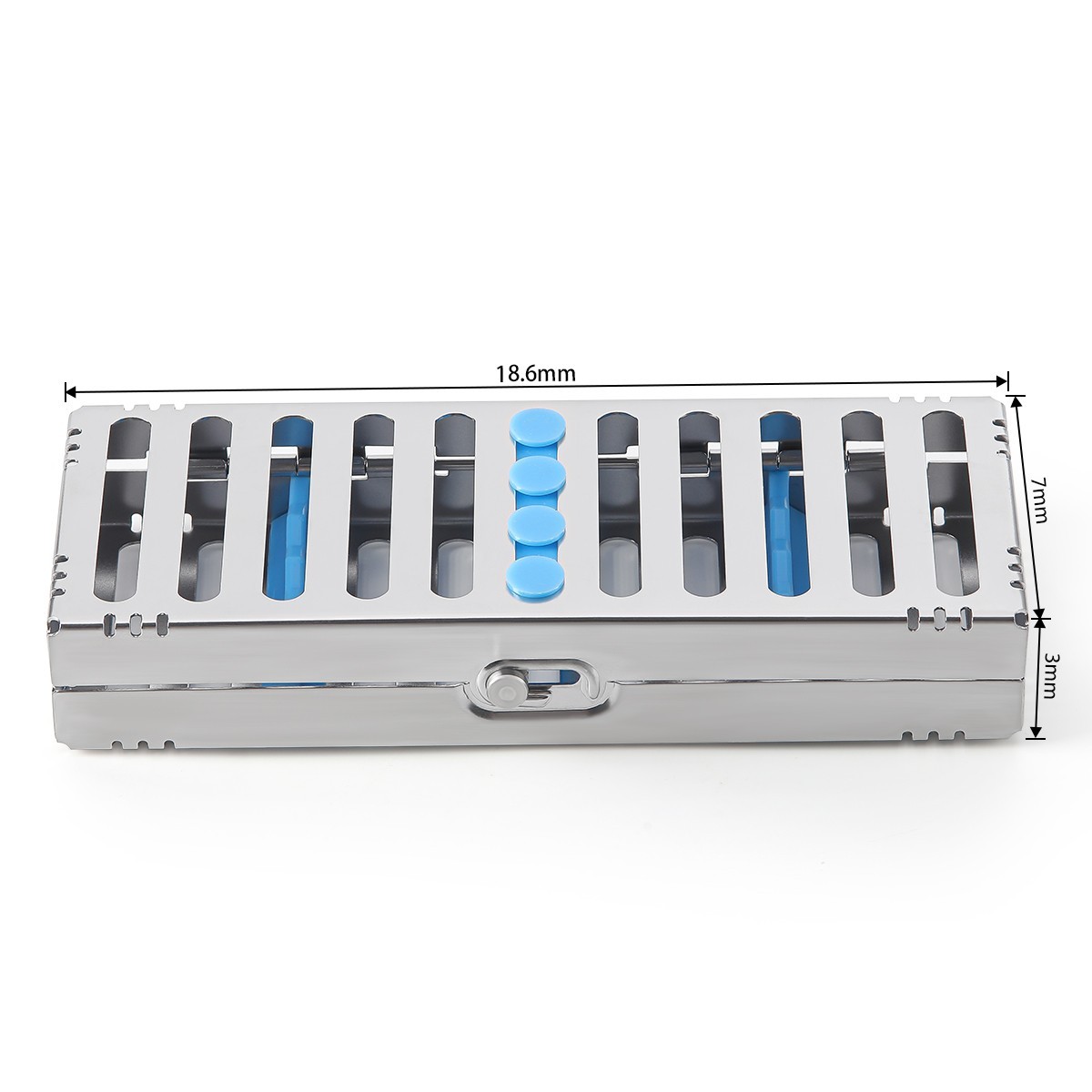 Dental Sterilization Cassette Rack Autoclavable Stainless Steel 135°C 5/10/20