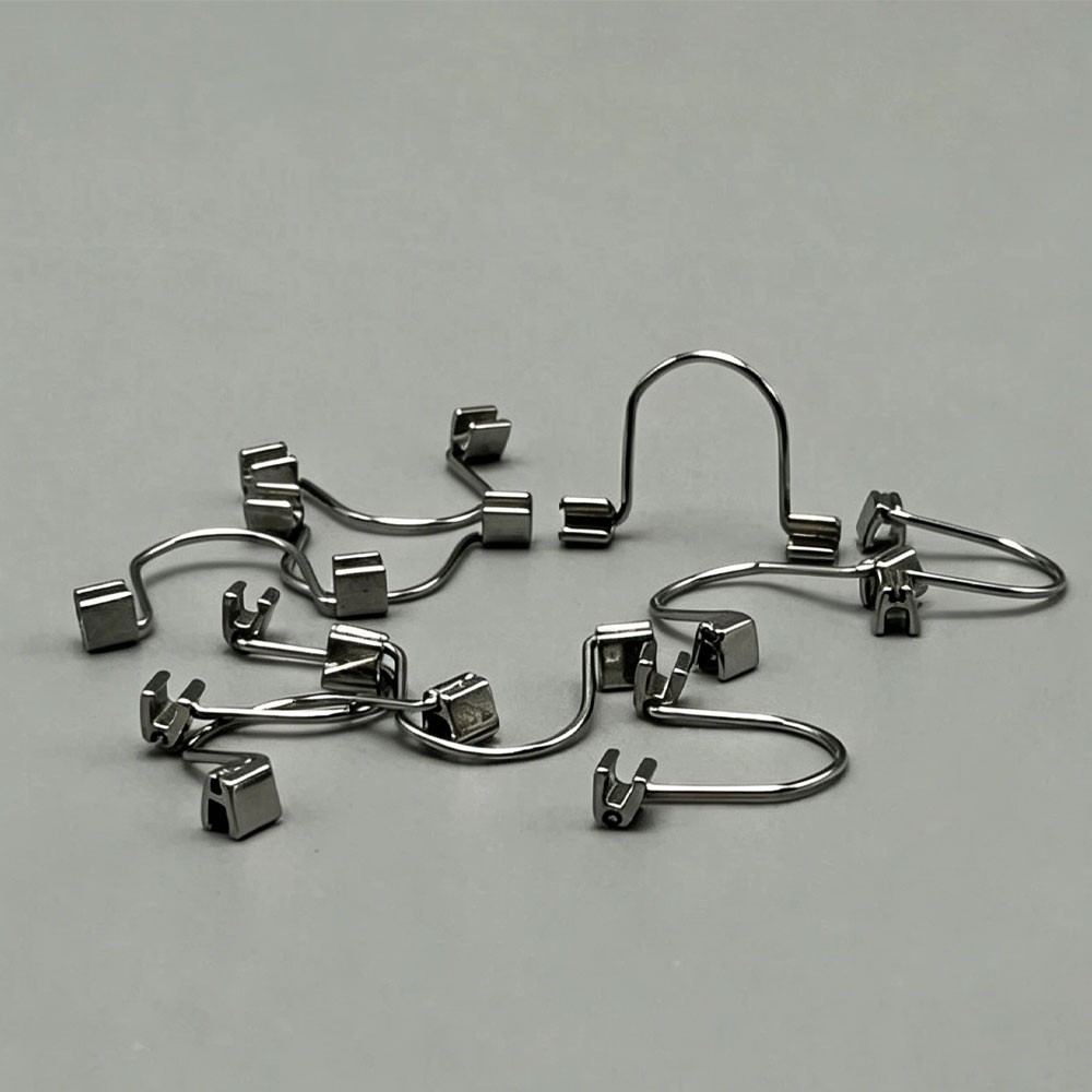 10Pcs/Pack Dental Ortho Single Anterior Teeth Torque Rectangular Spring StopHook