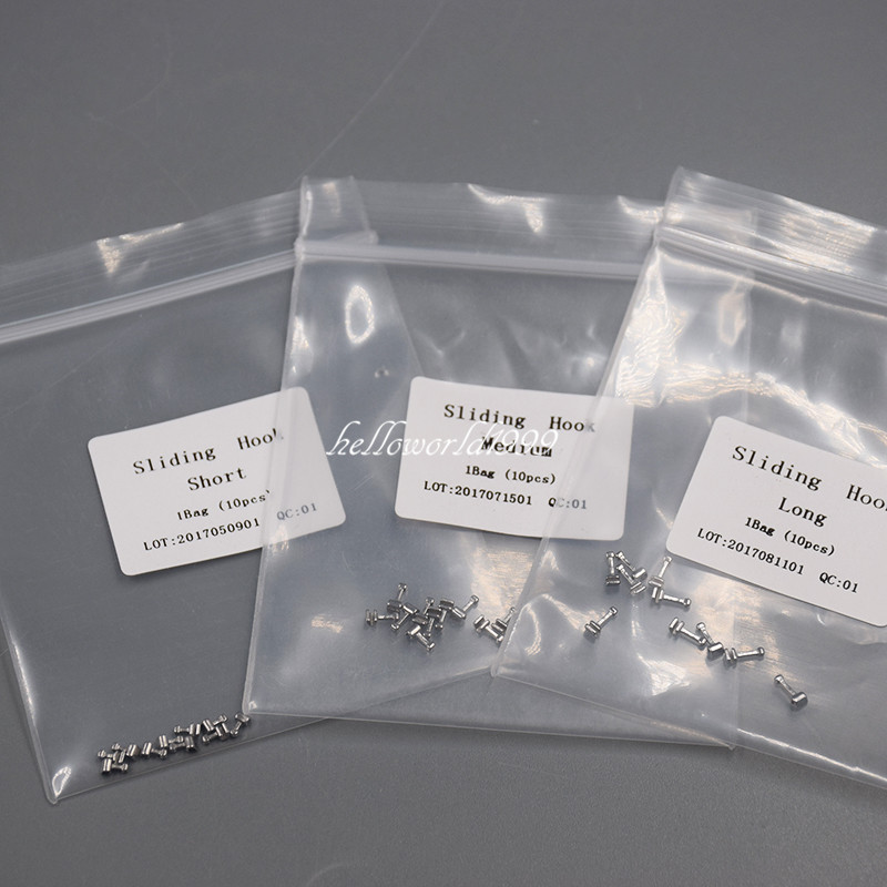Dental Universal Orthodentalusa Crimpable Hooks Arch Wire Long/Medium/Short