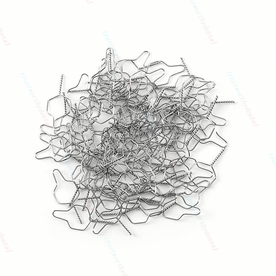 Orthodontic Dental Preformed Ligature Wire Kobayashi Ligatures Ties Brackets