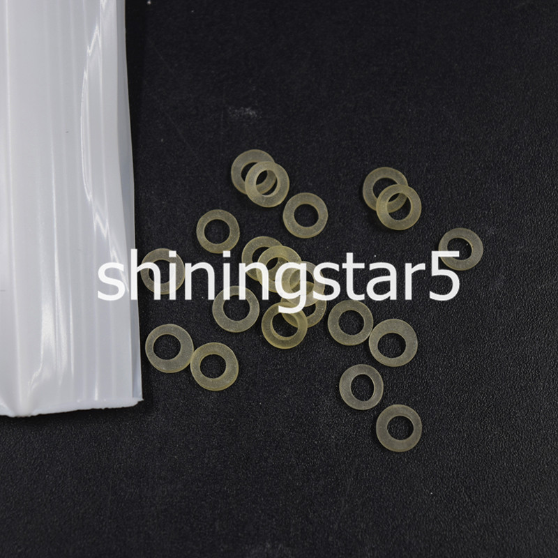 CLEAR X-HEAVY 6.5 OZ ORTHODONTIC ELASTIC BRACES DENTAL RUBBER BANDS 1/4 5/16 3/8