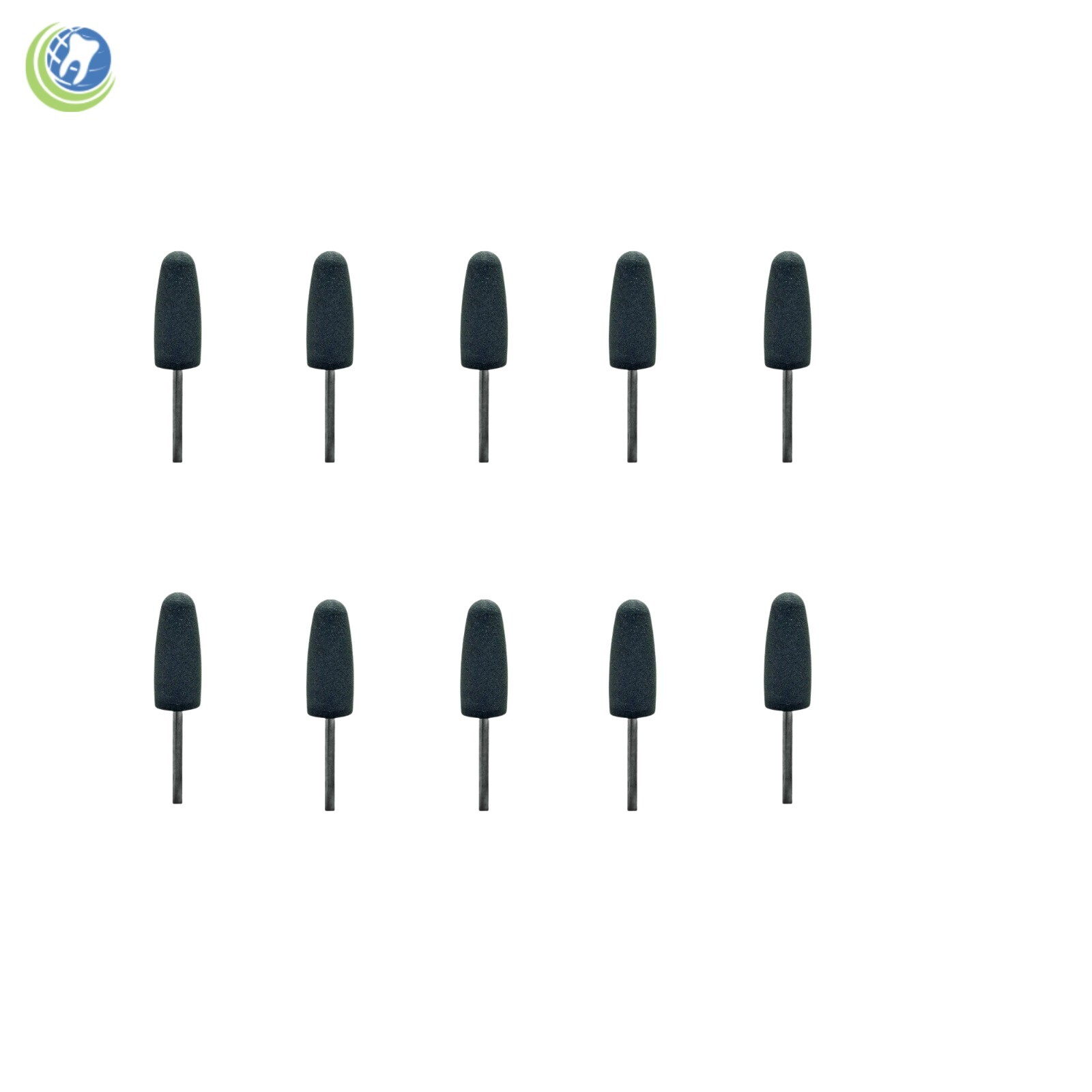 Meta BesQual Dental Silicon Acrylic Polishers HP Round End Fine Coarse XC Box/10