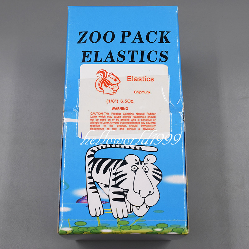6.5 Oz 1/4 1/8 3/16/ 5/16 3/8 Dental Elastic Rubber Bands Latex Braces Heavy