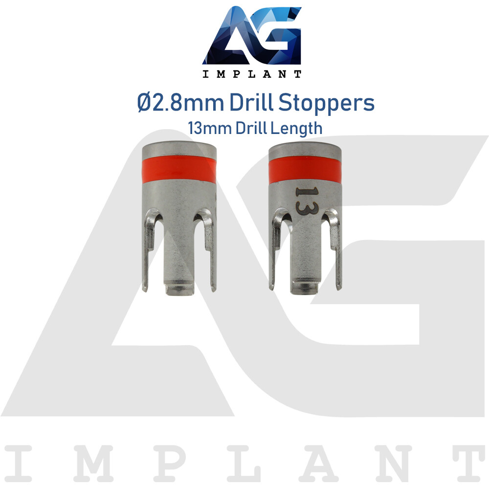5 Drill Stoppers Ø2.8mm External Irrigation Tools Dental