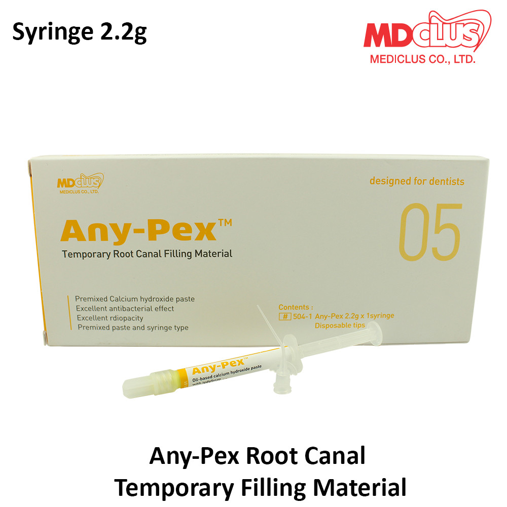 Dental MediClus End0 Any-Pex Canaal Temporary Filling Material 2.2g Iodoform