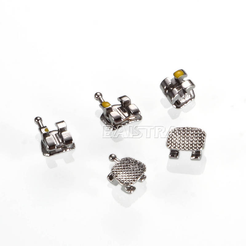 Dental Orthodontic Metal Brackets Mini/Standard Roth/MBT/Edgewise 022 Hooks 345