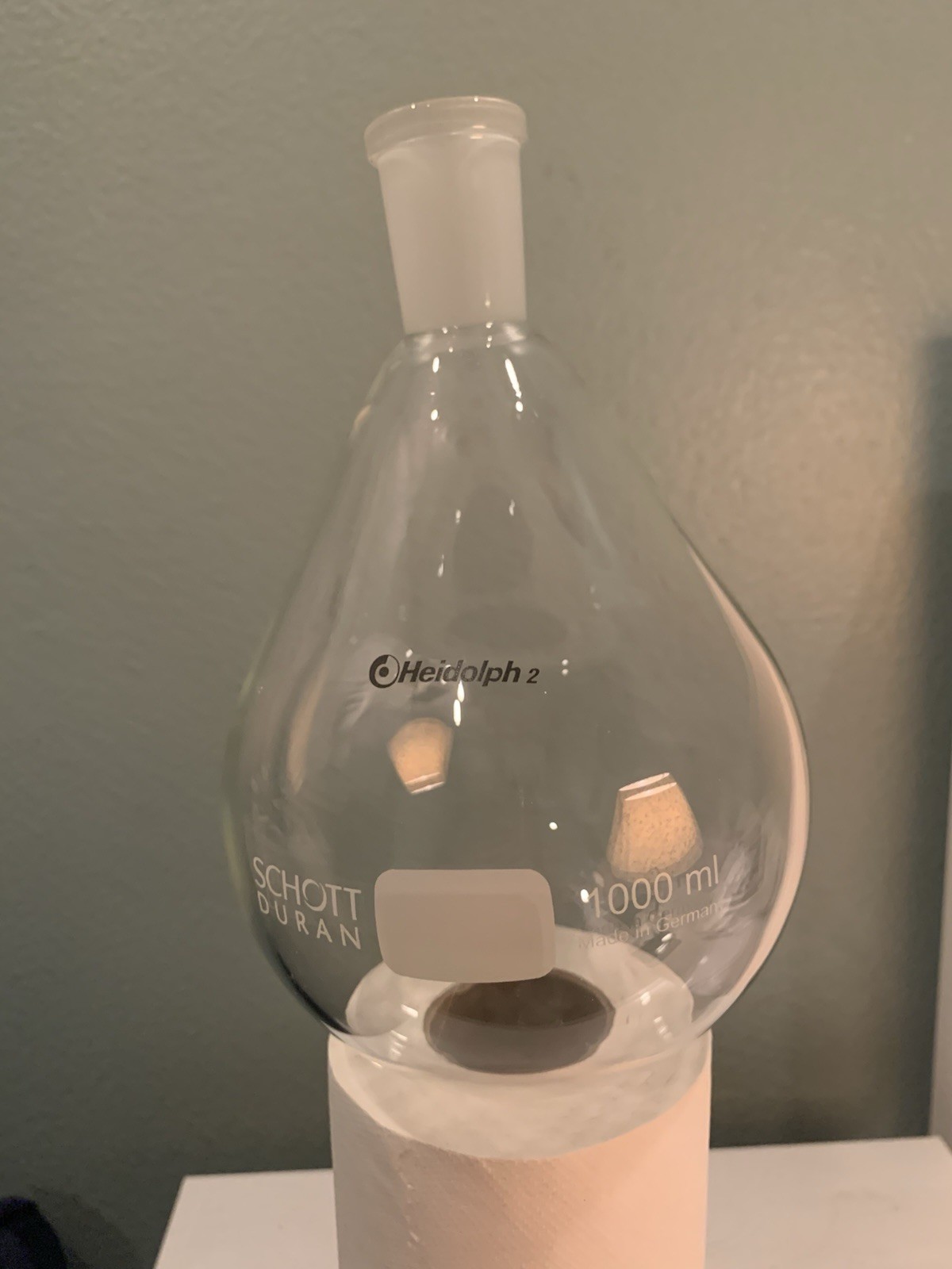 Heidolph 1L round Bottom Flask 24/40 , made in Germany , new
