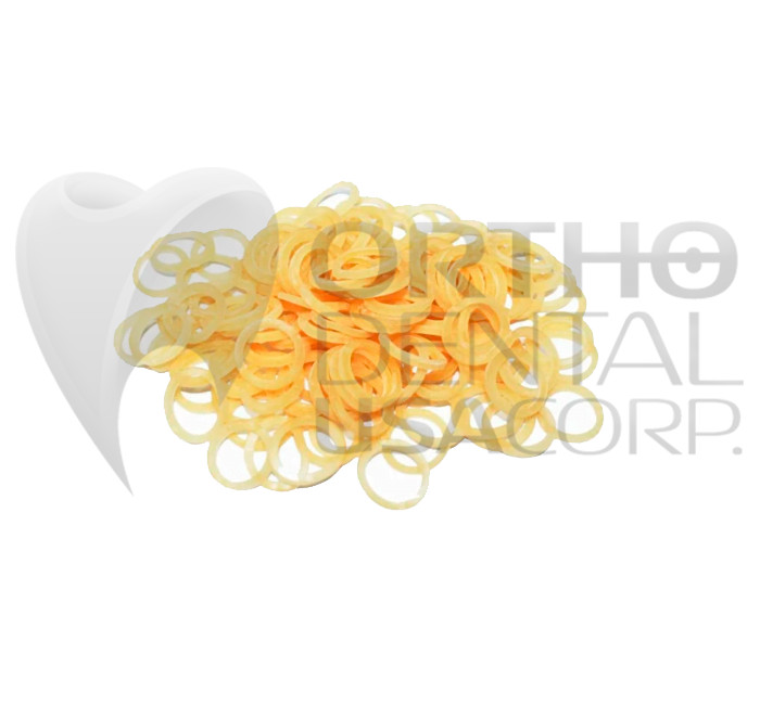 INTRAORAL ELASTICS ( 1000 PCS ) Surgical Latex Made in USA Orthodentalusa Corp