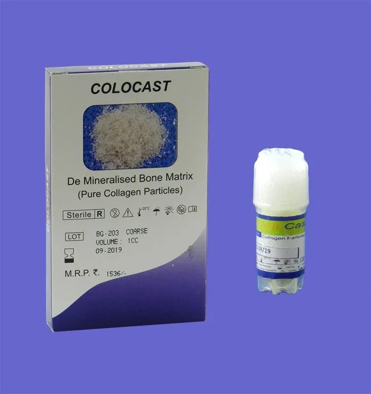Cologenesis Colocast Bone Graft Coarse 2 CC 700 Microns – COLOC-2 Free Shipping