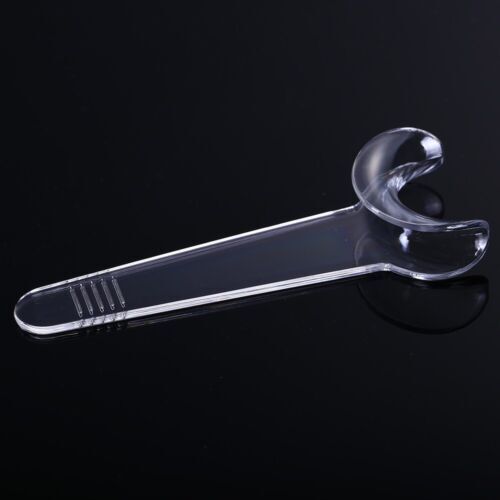 20Pcs Dental Intraoral Cheek Lip Retractor T-Shape Mouth Opener Clear S/L Size