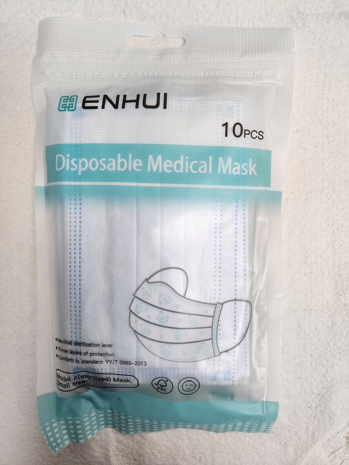 10/50/100/500/4000 PCS Protective 3 Layer Disposable Medical Face Masks – Small
