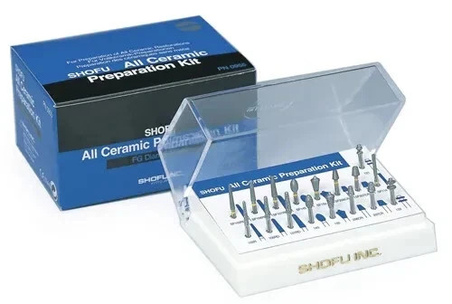 Shofu All Ceramic Preparation Kit same as picture expactdite shipping